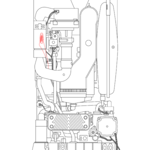 0020195481 - GLOW-WORM - Energy - 12r - Ignition and Sensing Electrode